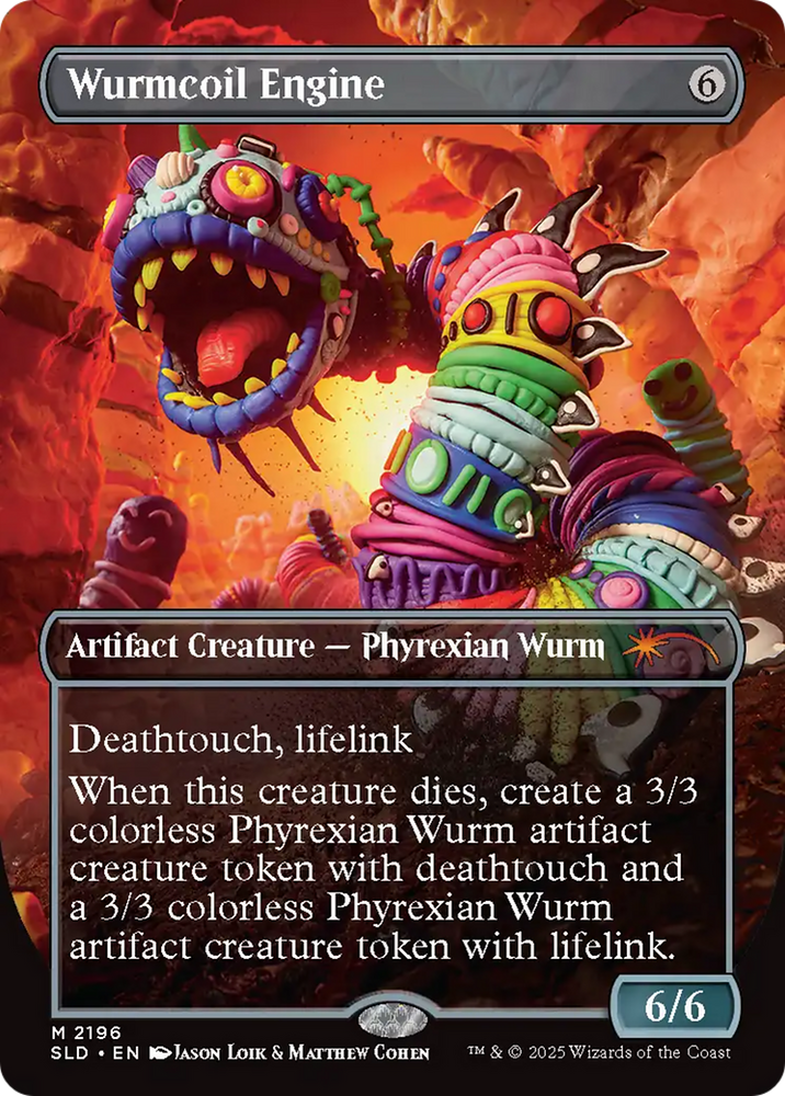 Wurmcoil Engine (2196) (Rainbow Foil) [Secret Lair Drop Series] Magic: The Gathering