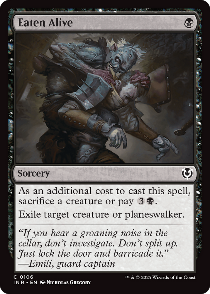 Eaten Alive [Innistrad Remastered] Magic: The Gathering