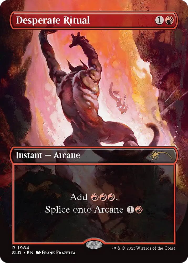 Desperate Ritual (1984) (Rainbow Foil) [Secret Lair Drop Series] Magic: The Gathering