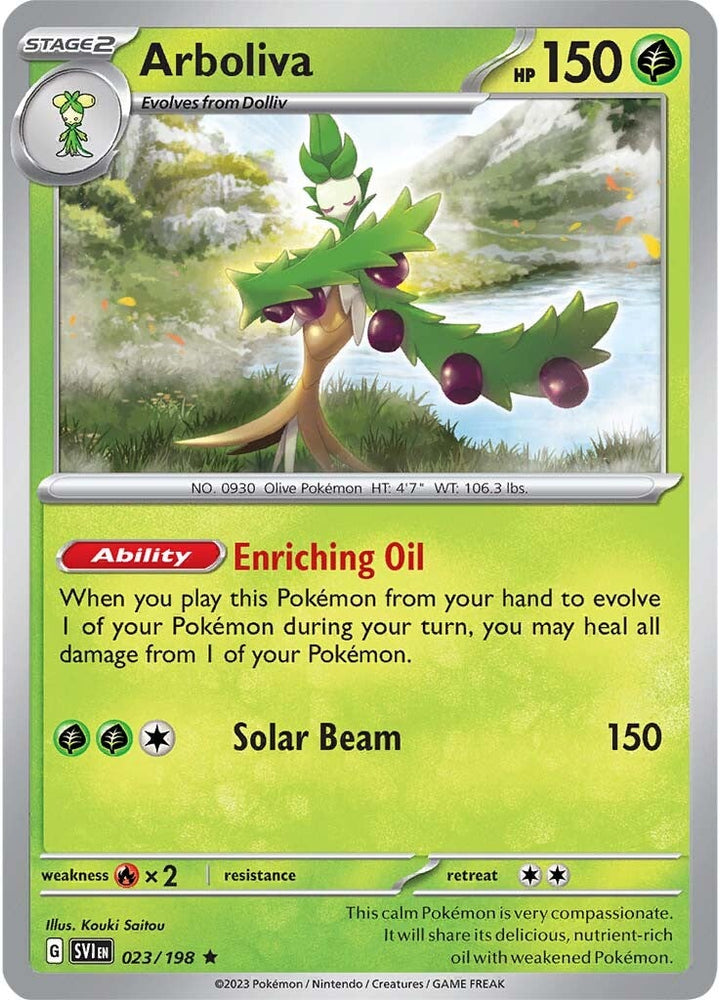 Arboliva (023/198) [Scarlet & Violet: Base Set] Pokémon