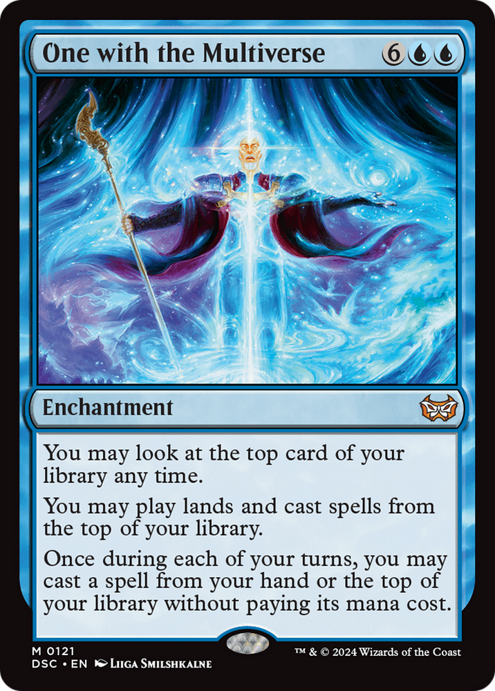 One with the Multiverse [Duskmourn: House of Horror Commander] Magic: The Gathering