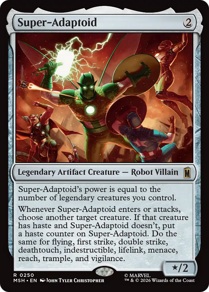 Super-Adaptoid [Marvel Super Heroes] Magic: The Gathering