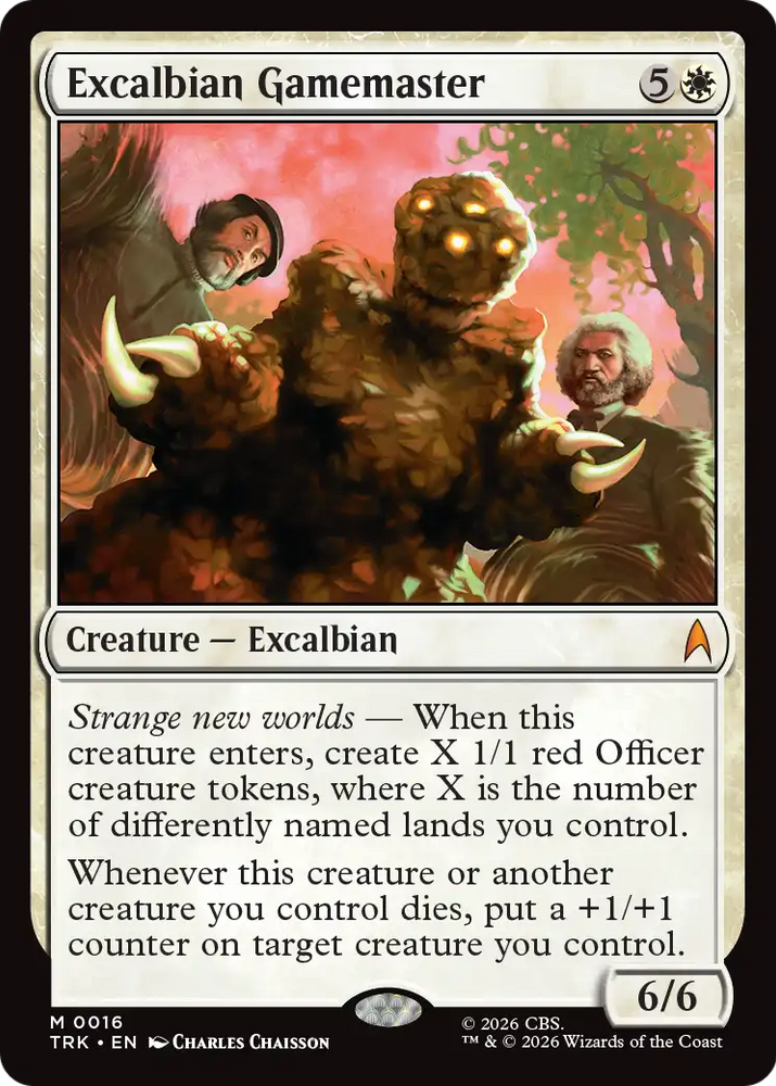Excalbian Gamemaster [Star Trek] Magic: The Gathering