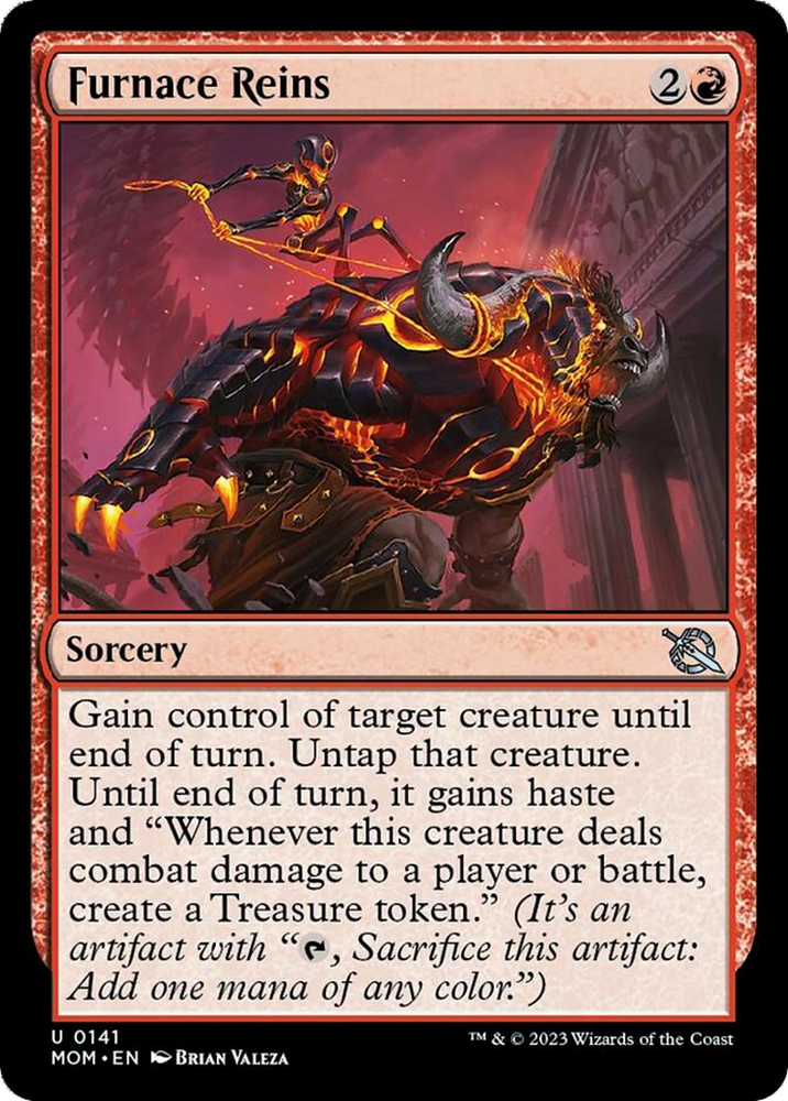 Furnace Reins [March of the Machine] Magic: The Gathering