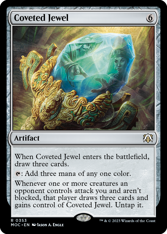 Coveted Jewel [March of the Machine Commander] Magic: The Gathering