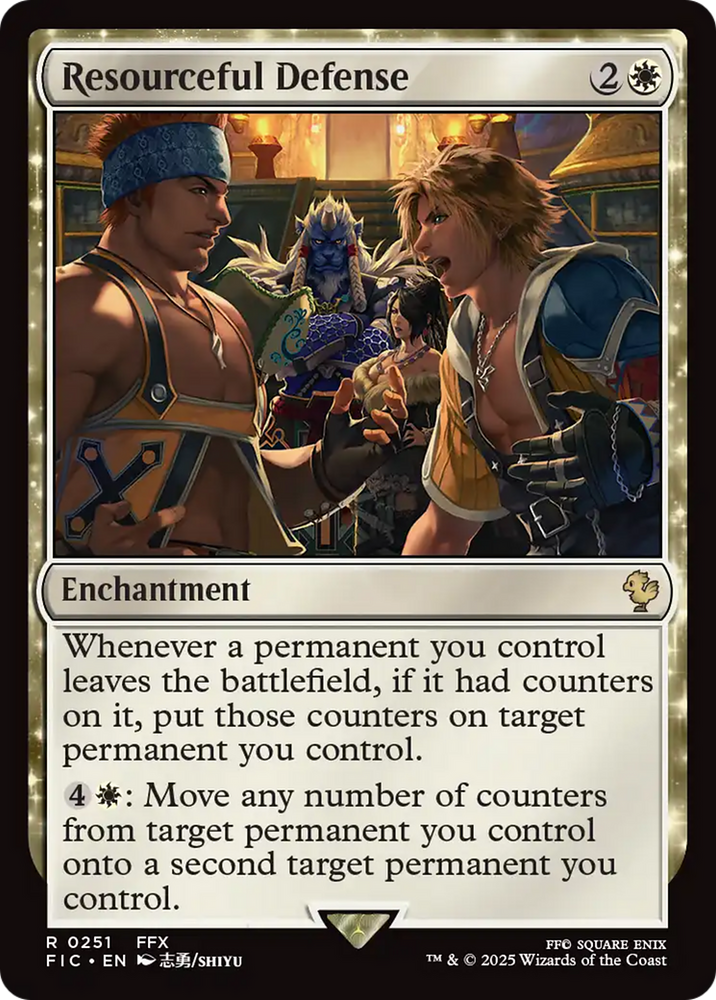 Resourceful Defense [FINAL FANTASY Commander] Magic: The Gathering