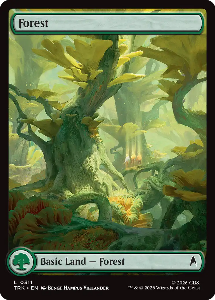 Forest (0311) [Star Trek] Magic: The Gathering