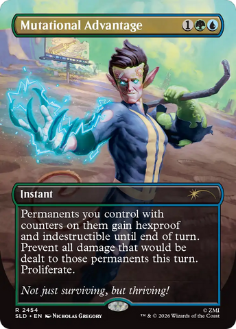 Mutational Advantage [Secret Lair Drop Series] Magic: The Gathering