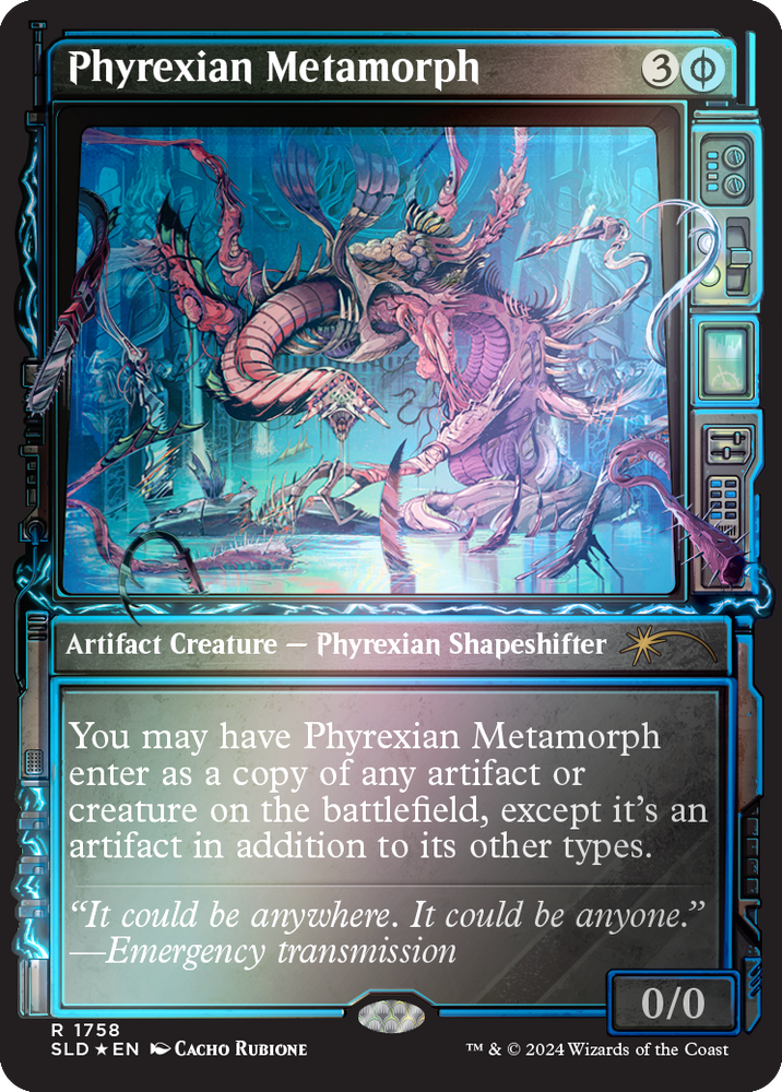 Phyrexian Metamorph (Rainbow Foil) [Secret Lair Drop Series] Magic: The Gathering