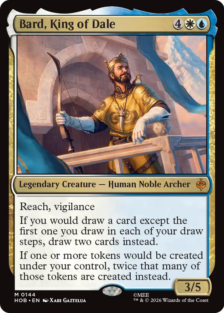 Bard, King of Dale [The Hobbit] Magic: The Gathering