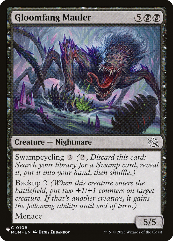 Gloomfang Mauler [The List] Magic: The Gathering