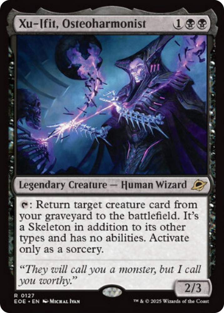 Xu-Ifit, Osteoharmonist [Edge of Eternities] Magic: The Gathering