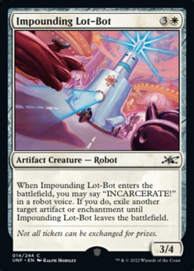 Impounding Lot-Bot [Unfinity] Magic: The Gathering