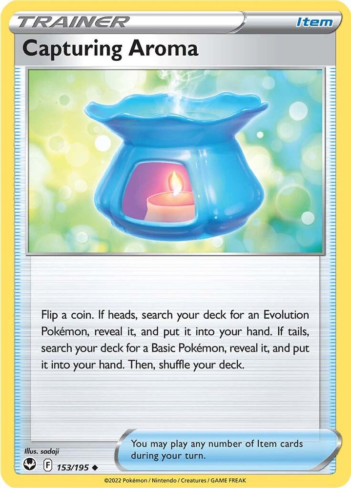 Capturing Aroma (153/195) [Sword & Shield: Silver Tempest] Pokémon