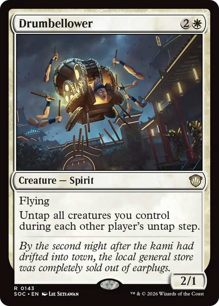 Drumbellower [Secrets of Strixhaven Commander] Magic: The Gathering