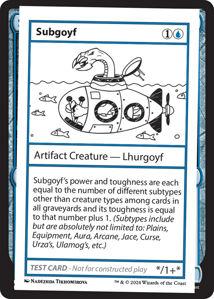 Subgoyf [Mystery Booster 2 Playtest Cards] Magic: The Gathering