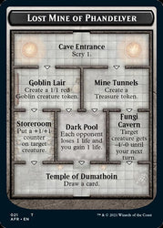 Lost Mine of Phandelver // Skeleton Double-Sided Token [Dungeons & Dragons: Adventures in the Forgotten Realms Tokens] Magic: The Gathering