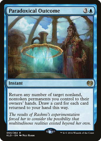 Paradoxical Outcome [Kaladesh] Magic: The Gathering