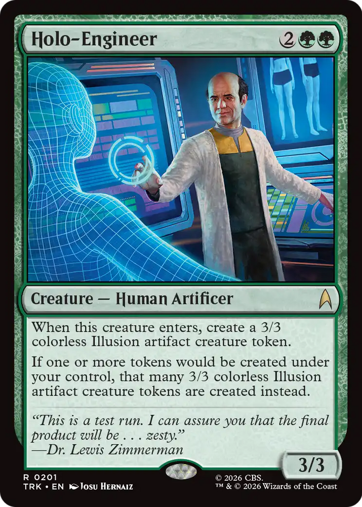 Holo-Engineer [Star Trek] Magic: The Gathering