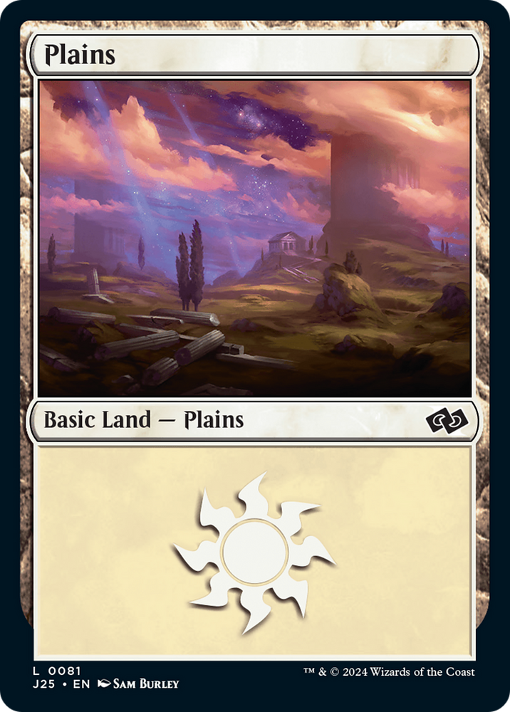 Plains (81) [Foundations Jumpstart] Magic: The Gathering