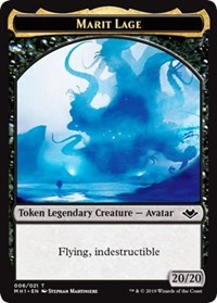 Marit Lage (006) // Goblin (010) Double-Sided Token [Modern Horizons Tokens] Magic: The Gathering