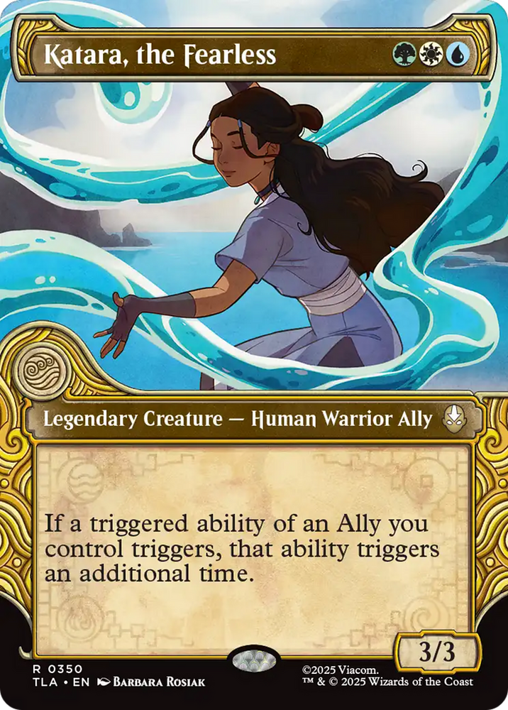 Katara, the Fearless (Showcase) [Avatar: The Last Airbender] Magic: The Gathering