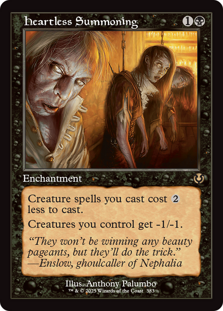 Heartless Summoning (Retro Frame) [Innistrad Remastered] Magic: The Gathering