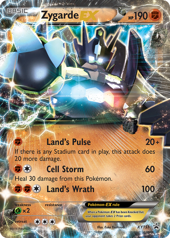 Zygarde EX (XY151) [XY: Black Star Promos] Pokémon