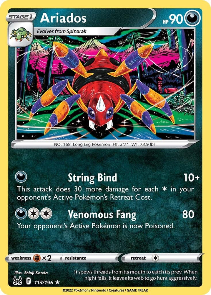 Ariados (113/196) [Sword & Shield: Lost Origin] Pokémon
