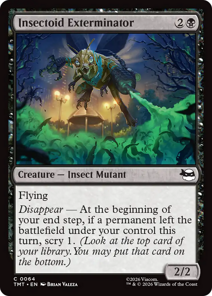 Insectoid Exterminator [Teenage Mutant Ninja Turtles] Magic: The Gathering