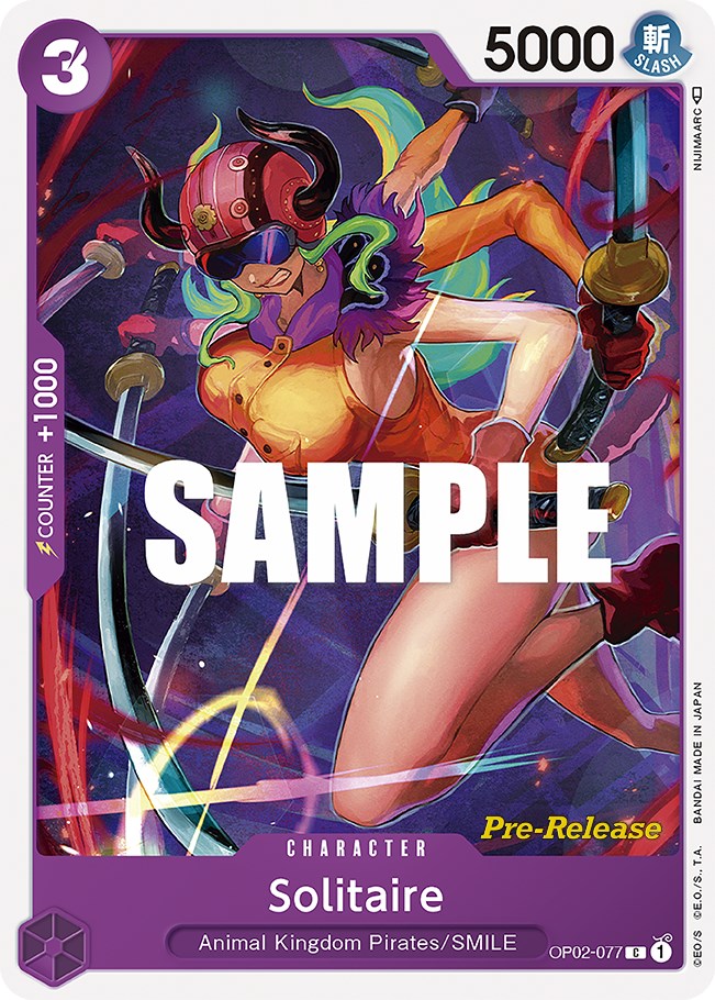 Solitaire [Paramount War Pre-Release Cards] Bandai