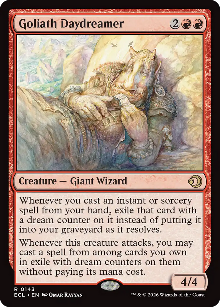 Goliath Daydreamer [Lorwyn Eclipsed] Magic: The Gathering
