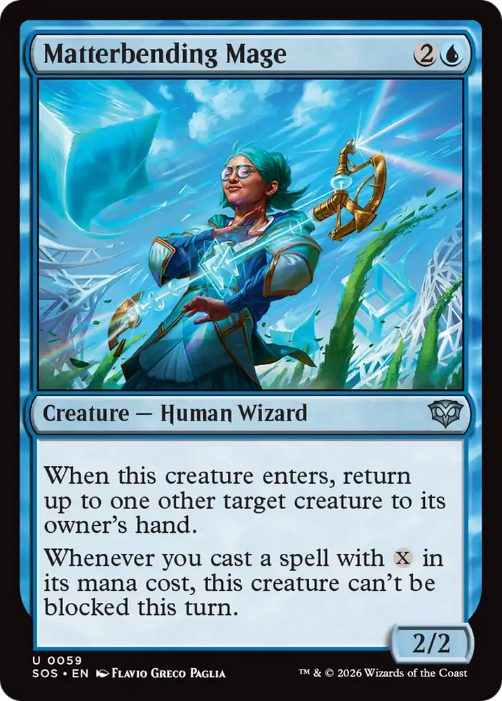 Matterbending Mage [Secrets of Strixhaven] Magic: The Gathering