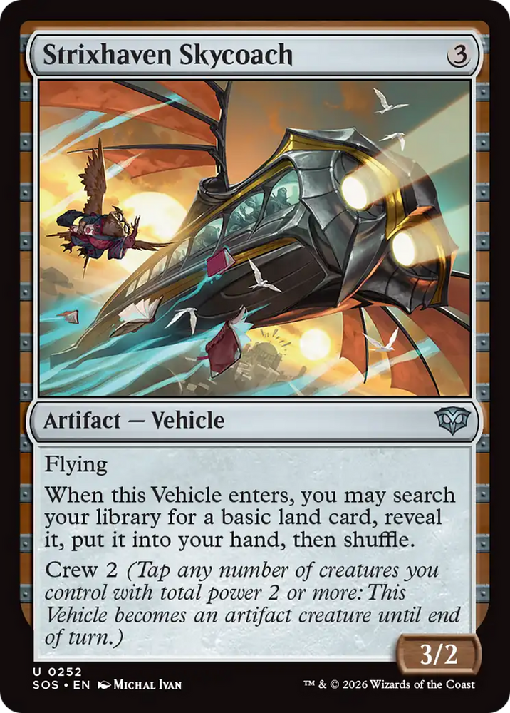 Strixhaven Skycoach [Secrets of Strixhaven] Magic: The Gathering