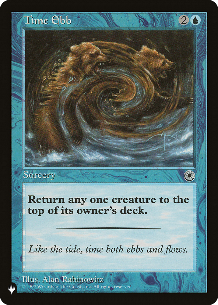 Time Ebb [The List] Magic: The Gathering