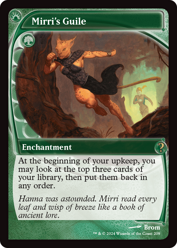 Mirri's Guile (Future Sight) [Mystery Booster 2] Magic: The Gathering