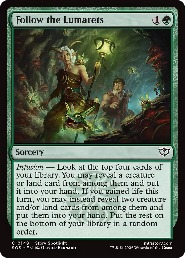 Follow the Lumarets [Secrets of Strixhaven] Magic: The Gathering
