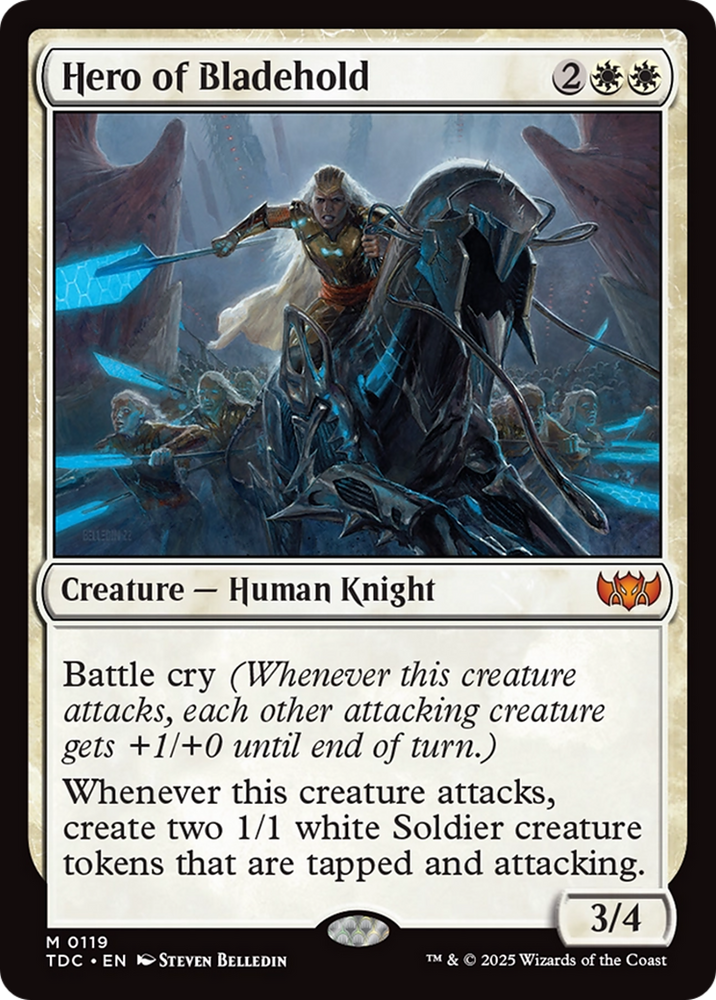 Hero of Bladehold [Tarkir: Dragonstorm Commander] Magic: The Gathering