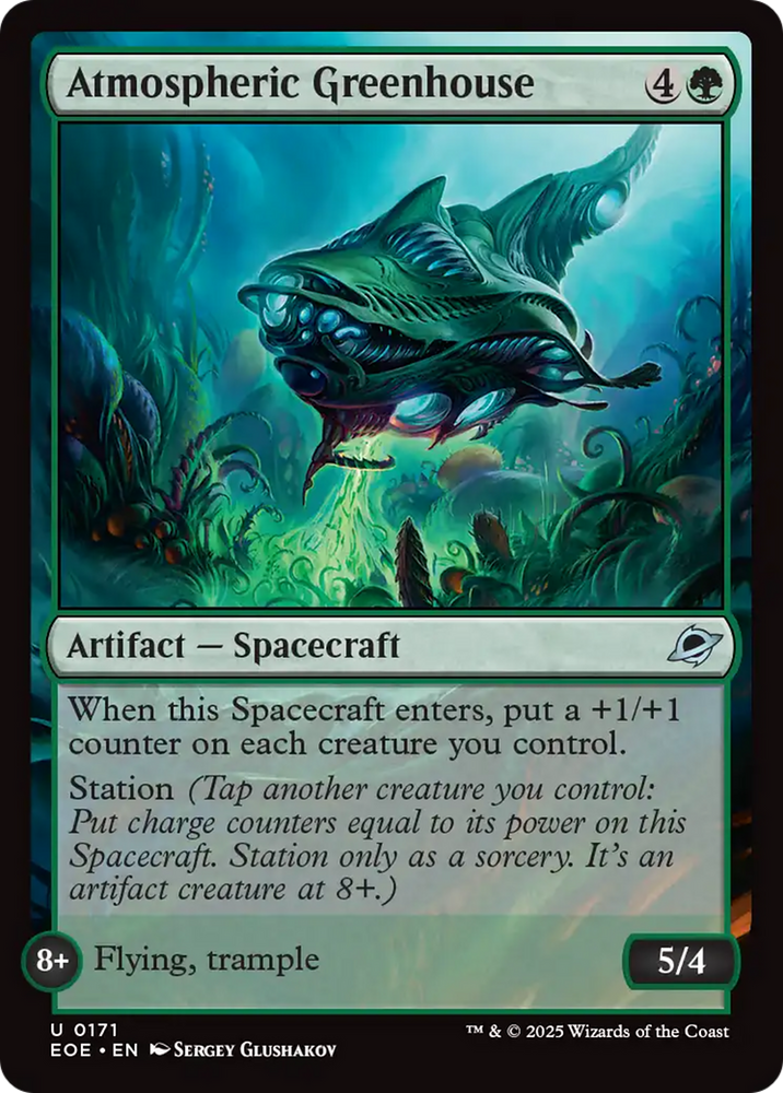 Atmospheric Greenhouse [Edge of Eternities] Magic: The Gathering