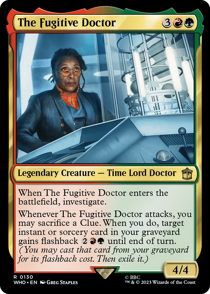 The Fugitive Doctor [Doctor Who] Magic: The Gathering
