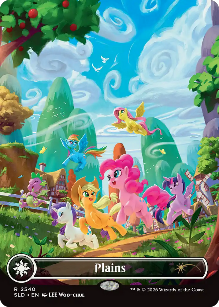 Plains (2540) [Secret Lair Drop Series] Magic: The Gathering