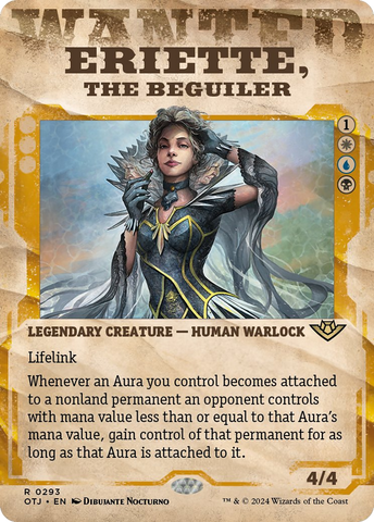 Eriette, the Beguiler (Showcase) [Outlaws of Thunder Junction] Magic: The Gathering