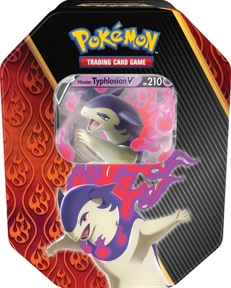 Divergent Powers Tin (Hisuian Typhlosion V) (International Version) Pokémon