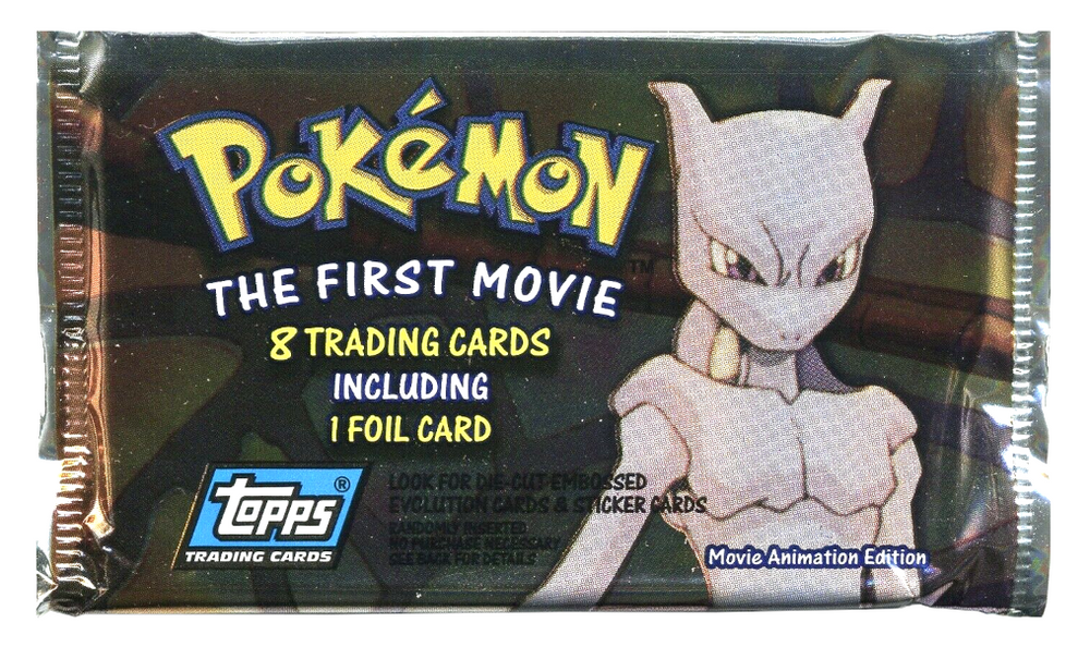 The First Movie Trading Cards - Booster Pack Pokémon