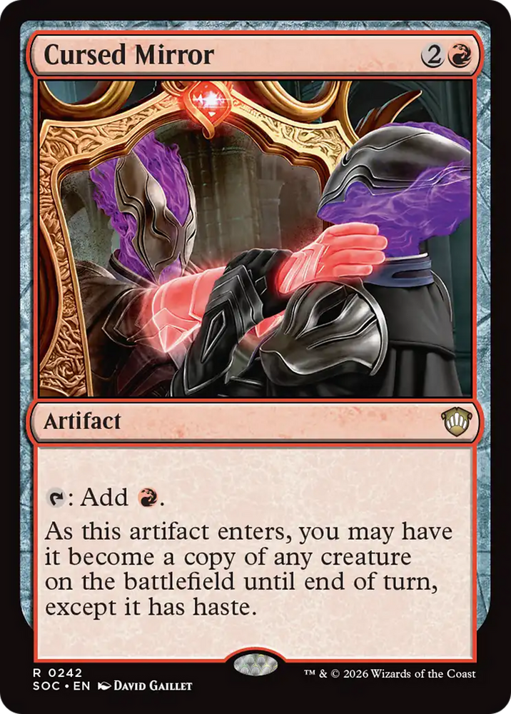 Cursed Mirror [Secrets of Strixhaven Commander] Magic: The Gathering