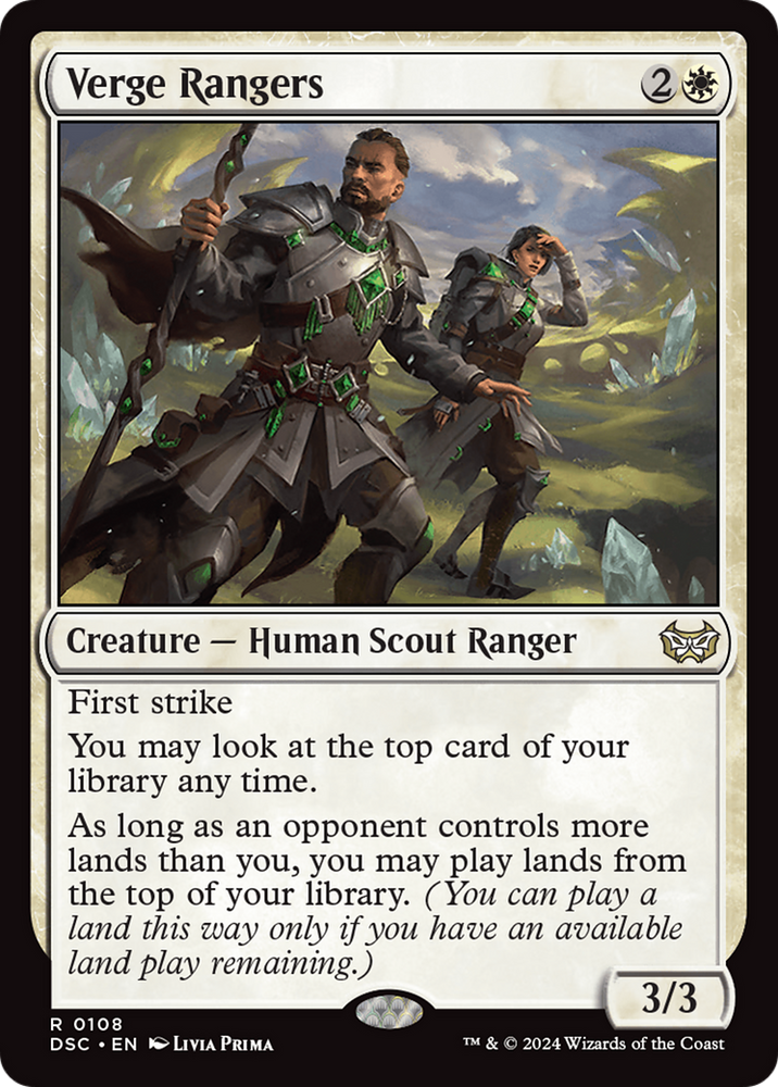 Verge Rangers [Duskmourn: House of Horror Commander] Magic: The Gathering