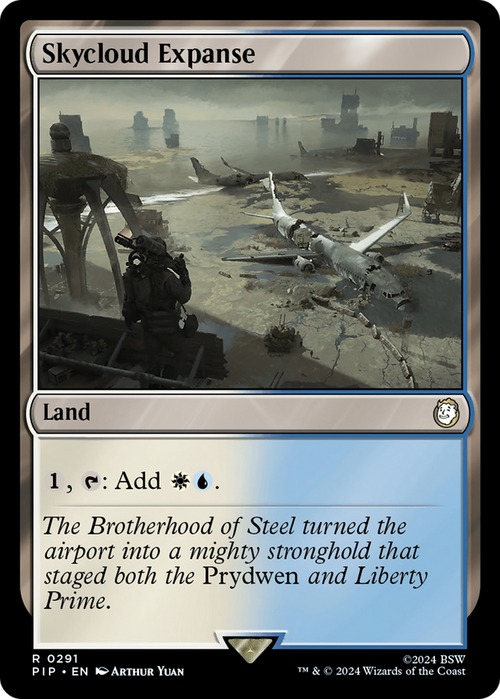 Skycloud Expanse [Fallout] Magic: The Gathering
