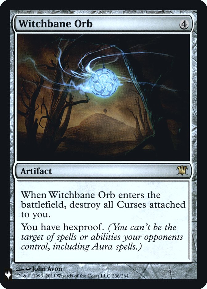 Witchbane Orb [Mystery Booster] Magic: The Gathering