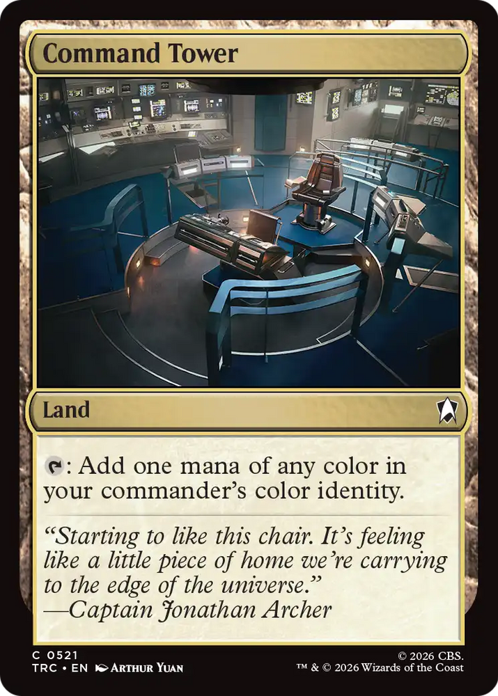 Command Tower [Star Trek Commander] Magic: The Gathering