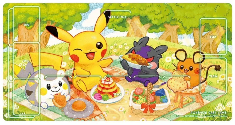 Playmat - Pikachu and Morpeko Pokémon